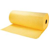 Rouleaux absorbants li&eacute;es, Poids moyen, 150' lo x 30" la, Absorption 16 gal. Equipex