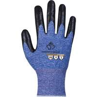 Extreme-Cut Glove, Size 7, 13 Gauge, Foam Nitrile Coated, TenActiv Shell, ASTM ANSI Level A9 Equipex