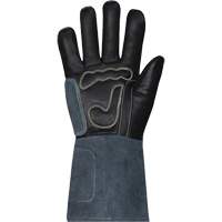Gants de soudage MIG Endura 398KGLBGL, Cuir fleur de vache, Taille T-petit Equipex