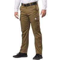 Big Flex Cargo Pants, Poly-Cotton/Spandex, Military Olive Green, Size 46, 30 Inseam Equipex