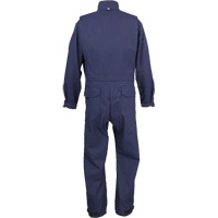 Westex UltraSoft&reg; Welder's Coverall - Regular, Size Small, Navy Blue Equipex