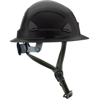 Casque Fibre Metal de style escalade avec bordure compl&egrave;te, R&eacute;pond aux normes CSA type 2, Suspension Rochet, Non ventil&eacute; Equipex