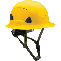Fibre Metal Climbing Style Helmet with Full Brim, Meets CSA Type 2, Ratchet Suspension, Vented Equipex