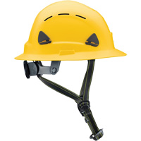 Fibre Metal Climbing Style Helmet with Full Brim, Meets CSA Type 2, Ratchet Suspension, Vented Equipex