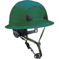 Fibre Metal Climbing Style Helmet with Full Brim, Meets CSA Type 2, Ratchet Suspension, Vented Equipex
