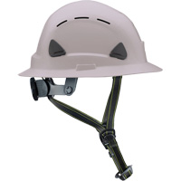 Fibre Metal Climbing Style Helmet with Full Brim, Meets CSA Type 2, Ratchet Suspension, Vented Equipex