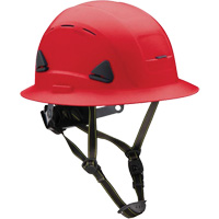 Fibre Metal Climbing Style Helmet with Full Brim, Meets CSA Type 2, Ratchet Suspension, Vented Equipex