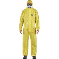 Combinaison AlphaTec 2300 STANDARD &agrave; coutures bord&eacute;es, mod&egrave;le 147, Petit, Jaune, Enduit de poly&eacute;thyl&egrave;ne/Polypropyl&egrave;ne Equipex