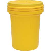 Lab Pack Plastic Barrel Drum with Screw-On Lid, 30 US gal., Mobile/Stationary Equipex