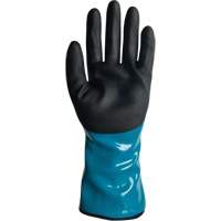 Food, Chemical, Cold & Cut Protection Gloves, Size 7, 12" L, PVC, Nylon Inner Lining Equipex