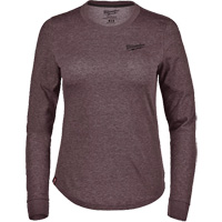T-shirt hybride &agrave; manches longues FREEFLEX, Femmes, T-petit, Mauve Equipex