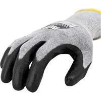 Gants de travail r&eacute;sistants &agrave; la coupe, compatibles avec &eacute;crans tactiles RWG566 AXIS, Taille T-petit, Calibre 18, Rev&ecirc;tement Polyur&eacute;thane, Enveloppe en Acier inoxydable/PEHP, ASTM ANSI niveau A5/EN 388 niveau E Equipex