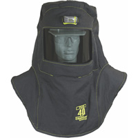 TCG Arc Flash Hood, Black, 40 cal/cm², ANSI Z87.1/ASTM F1506/ASTM F1959/ASTM F2178/Meets/Exceeds CSA Z462/NFPA 70E, 4 Arc Flash PPE Category Level Equipex