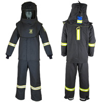 TCG Deluxe Medium Arc Flash Suit Kit, 40 cal/cm² Equipex