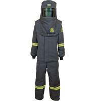 TCG Large Arc Flash Coat Kit, 140 cal/cm² Equipex
