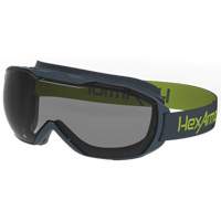 MX500 Safety Goggles, Grey Lens, Anti-Fog/Anti-Scratch, Indirect Vent Equipex