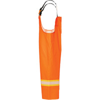 R805 Hurricane Bib Pants, Small, High Visibility Orange Equipex