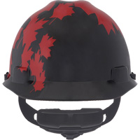 Casque sp&eacute;cialis&eacute; V-Gard, Suspension Rochet, Noir/Rouge Equipex