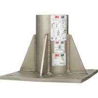 Base de m&acirc;t de potence haute capacit&eacute; en acier inoxydable &agrave; fixation au sol pour espace clos DBI-SALA Equipex