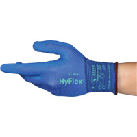 Gants Hyflex 11-814, Taille 5/2T-petit, Calibre 18, Rev&ecirc;tement Mousse de nitrile, Enveloppe en Nylon/Spandex, ASTM ANSI niveau A1/EN 388 niveau 1/EN 388 niveau A Equipex