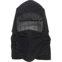 Pioneer 766A Flame-Resistant Quilted Hard Hat Liner with Detachable Mouthpiece, Black/Grey, Cotton/FR-Tech&reg;/Modacrylic/Nylon Equipex