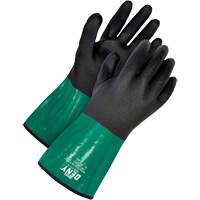 Chemical-Resistant Gloves with Cut-Resistant Lining, Size 6/X-Small, 12" L, PVC Equipex