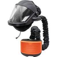 Ensemble de respirateur &agrave; purificateur d'air motoris&eacute; avec ventilateur PEAKAIR MAXSHIELD, Respirateur &agrave; masque, Pile Lithium-ion Equipex
