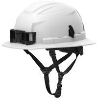 BOLT Full Brim Safety Helmet, Meets CSA Type 2, Ratchet Suspension, Non-Vented Equipex