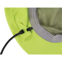 Chill-Its 8934 Ranger Hat with Neck Shade, Small/Medium, Hi-Vis Lime Equipex