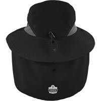 Chill-Its 8934 Ranger Hat with Neck Shade, Small/Medium, Black Equipex