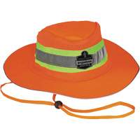 GloWear 8935 Ranger Sun Hat, Small/Medium, High Visibility Orange, Polyester Equipex