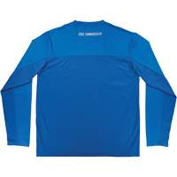 Chill-Its 6689 Cooling Long Sleeve Sun Shirt with UV Protection, Blue, Small Equipex