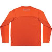 Chill-Its 6689 Cooling Long Sleeve Sun Shirt with UV Protection, Orange, Small Equipex