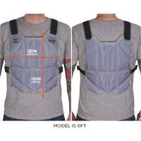 Veste de refroidissement de changement de phase Chill-Its6210, Taille unique, Bleu Equipex