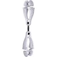 Squids 3420 Swiveling Glove Clip Holder with Dual Clips Equipex