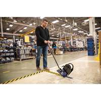 Ruban de marquage pour plancher ToughStripe Max, 2" x 100', Polyester, Noir et jaune Equipex