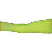 Max Cut Resistant Sleeves - Small, TenActiv, 12", ASTM ANSI Level A9, High Visibility Lime Equipex