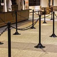 Chaîne de barri&egrave;re en plastique, Vert Equipex