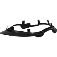 Bordure &eacute;troite compl&egrave;te &agrave; agrafe pour casque d'alpiniste RZRBack, blanc Equipex