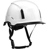 Bordure &eacute;troite compl&egrave;te &agrave; agrafe pour casque d'alpiniste RZRBack, blanc Equipex