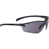 Silium+ BSSI Safety Glasses, Smoke/Grey Lens, Anti-Fog/Anti-Scratch, ANSI Z87+ Equipex