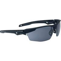 Tryon BSSI Ballistic Safety Glasses, Smoke/Grey Lens, Anti-Fog/Anti-Scratch, ANSI Z87+ Equipex