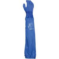 690 Chemical-Resistant Gloves, Size Medium/8, 26" L, Cotton/PVC Equipex
