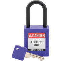 Cadenas de s&eacute;curit&eacute; Velocity, Cadenas de s&eacute;curit&eacute;, Cl&eacute;s diff&eacute;rentes, Nylon, Largeur de 1-1/2" Equipex