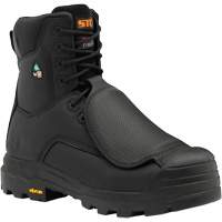 Bottes de travail Vulcan avec protecteur m&eacute;tatarsien &agrave; l'ext&eacute;rieur, Cuir, Taille 5, Imperm&eacute;able Equipex