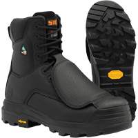 Bottes de travail Vulcan avec protecteur m&eacute;tatarsien &agrave; l'ext&eacute;rieur, Cuir, Taille 5, Imperm&eacute;able Equipex