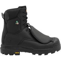 Bottes de travail Vulcan avec protecteur m&eacute;tatarsien &agrave; l'ext&eacute;rieur, Cuir, Taille 5, Imperm&eacute;able Equipex