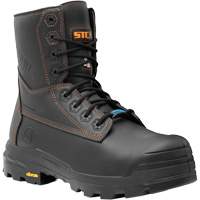 Bottes de travail Metpro Flex avec protecteur m&eacute;tatarsien, Cuir, Taille 4, Imperm&eacute;able Equipex