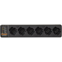 6-Pocket Multi-Unit Charger for Curve Two-Way Radio Equipex