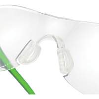 Lunettes de s&eacute;curit&eacute; gris/vert Adapt Lite, Lentille Transparent, Antibu&eacute;e/Anti-&eacute;gratignures, ANSI Z87+/R&eacute;pond ou surpasse la norme CSA Z94.3 Equipex